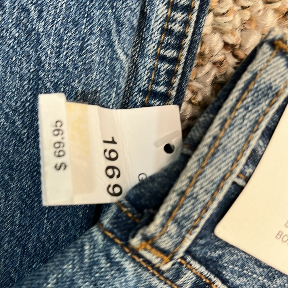 GAP 1969 BOOT CUT JEANS  DESTRUCTED Men’s 36x30 NWT - Picture 15 of 15